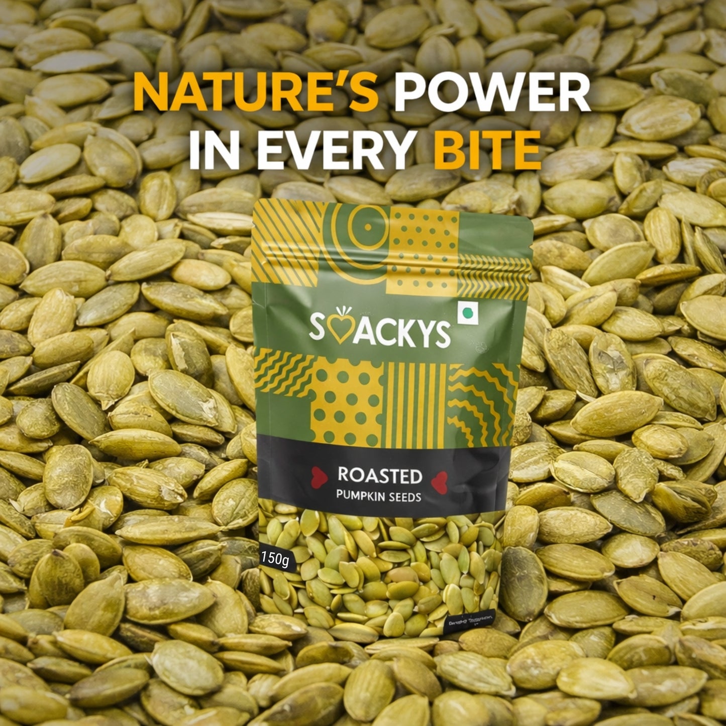 Smackys Roasted Pumpkin Seeds