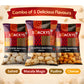 SMACKYS COMBO OF 5 ROASTED MAKHANA