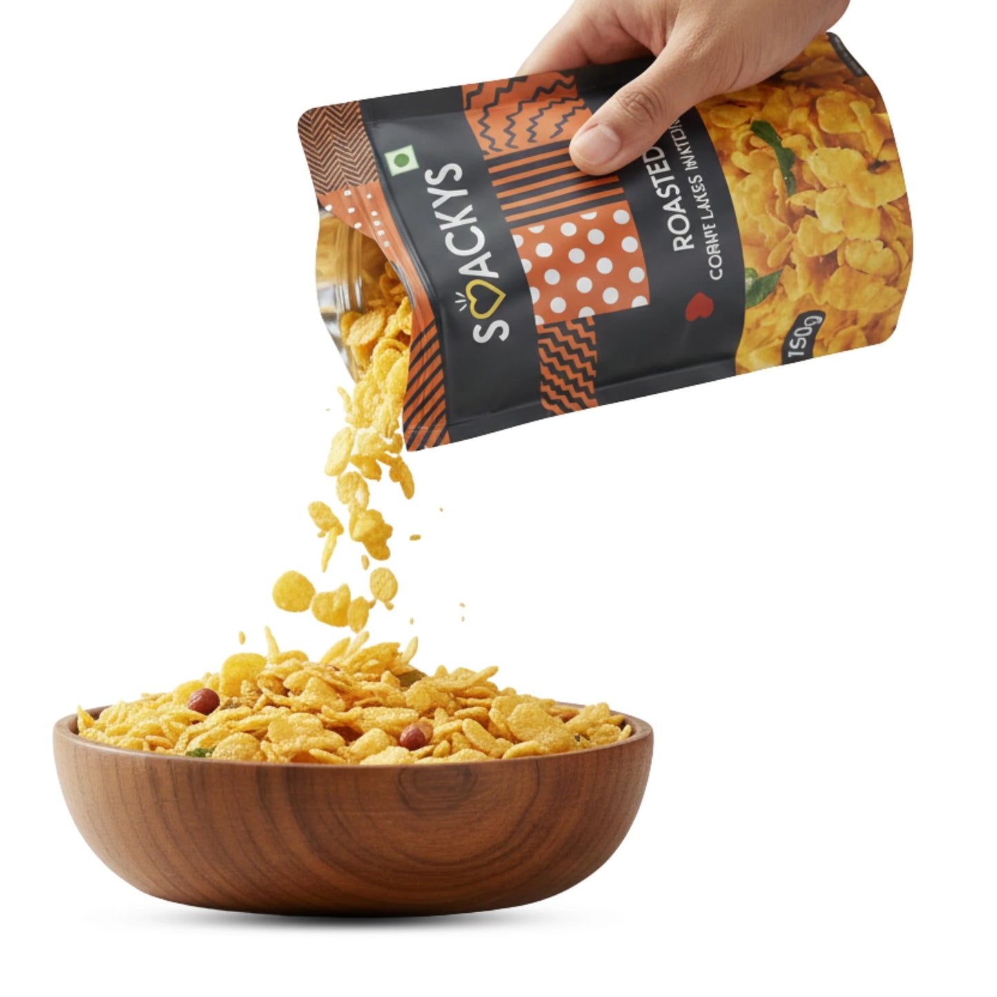 SMACKYS ROASTED CORNFLAKES MIXTURE 150G