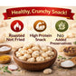 SMACKYS ROASTED MAKHANA 80G (SALTED + CREAM & ONION) + FREE ROASTED MAKHANA CHEESE 25G,COMBO OF 2