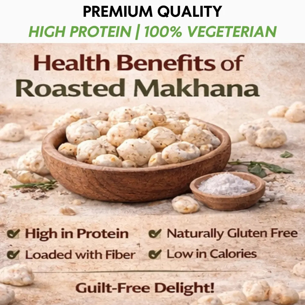 SMACKYS ROASTED MAKHANA 80G (SALTED + CREAM & ONION) + FREE ROASTED MAKHANA CHEESE 25G,COMBO OF 2