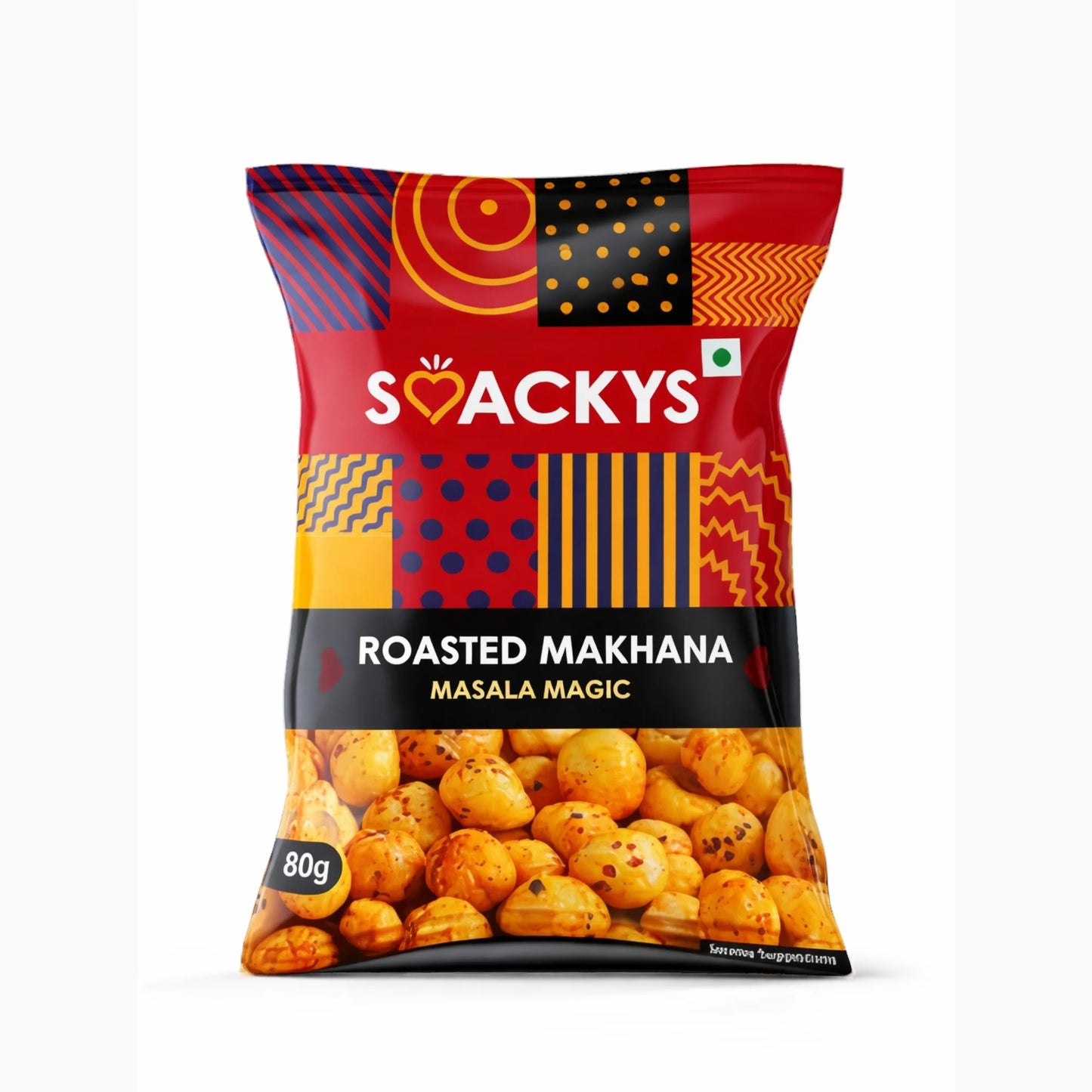 SMACKYS ROASTED MAKHANA MASALA MAGIC 80G