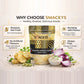 SMACKYS ROASTED POTATO CHIPS CREAM N ONION 75G