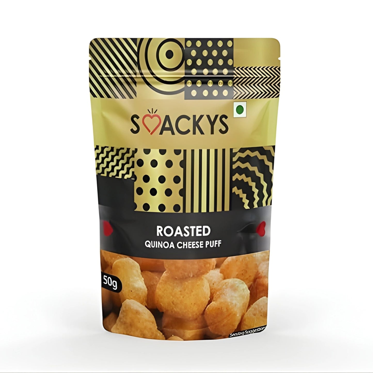 SMACKYS ROASTED QUINOA CHEESE PUFF 50G