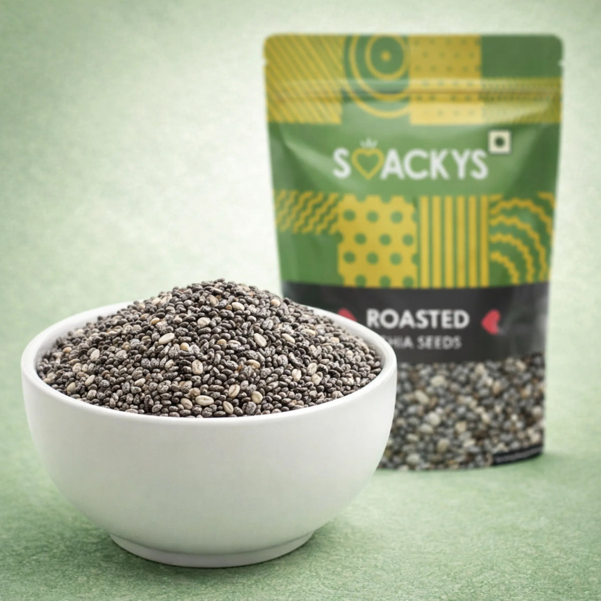SMACKYS ROASTED CHIA SEEDS 100G
