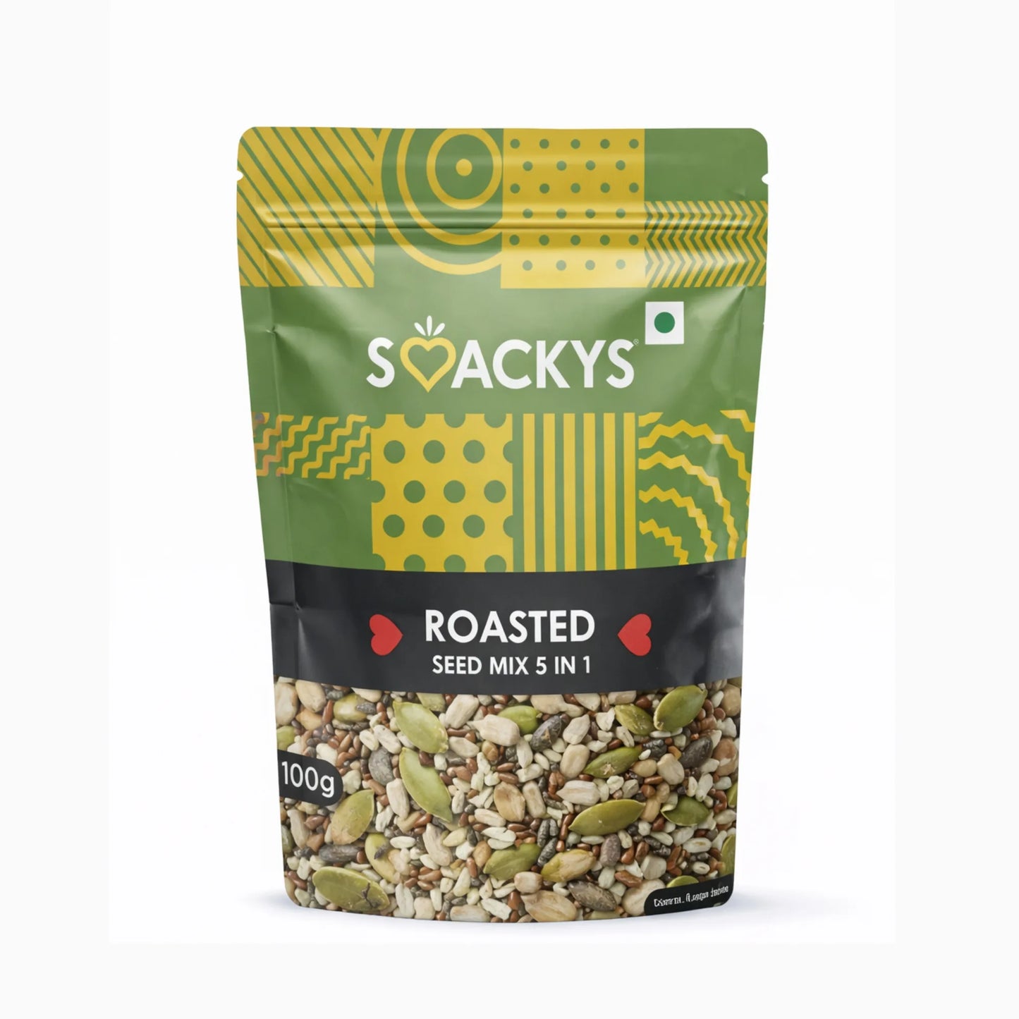 Smackys 5-in-1 Roasted Seed Mix 100g