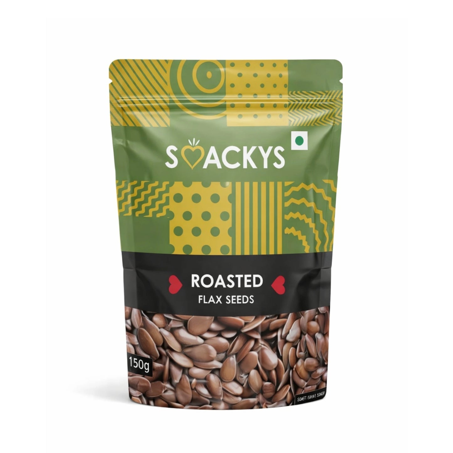 SMACKYS ROASTED FLAX SEEDS 150G