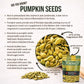 Smackys Roasted Pumpkin Seeds 100g