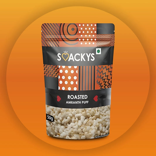Smackys Roasted Amranth Puff 50g