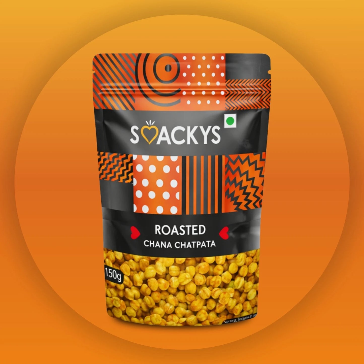 SMACKYS ROASTED CHANA CHATPATA 150G