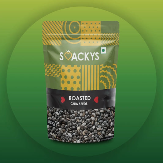 SMACKYS ROASTED CHIA SEEDS 100G