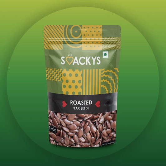 SMACKYS ROASTED FLAX SEEDS 150G