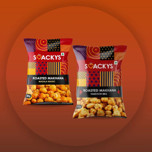 SMACKYS ROASTED MAKHANA 80G