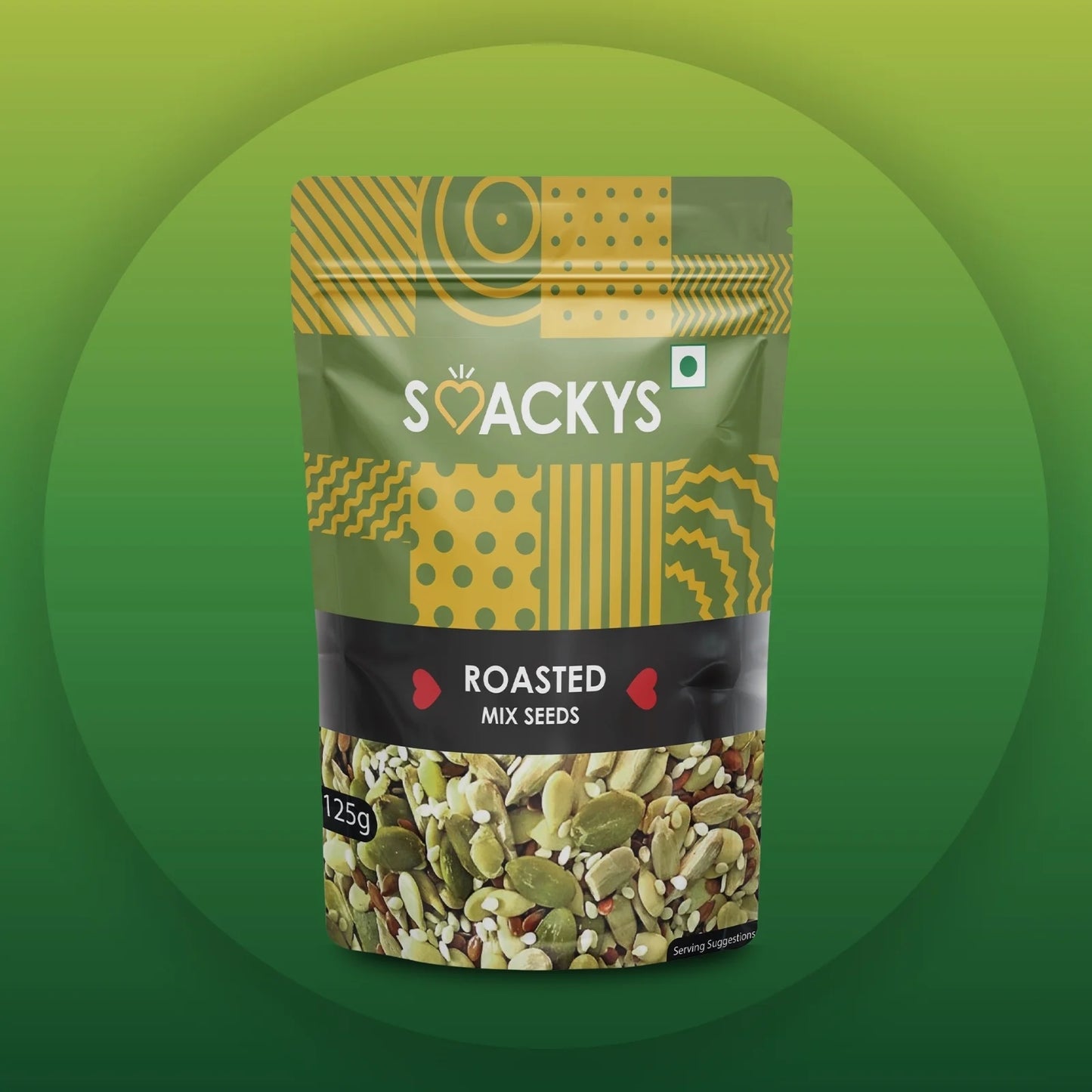 Smackys 5-in-1 Roasted Seed Mix 100g