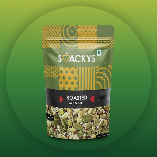 Smackys 5-in-1 Roasted Seed Mix 100g