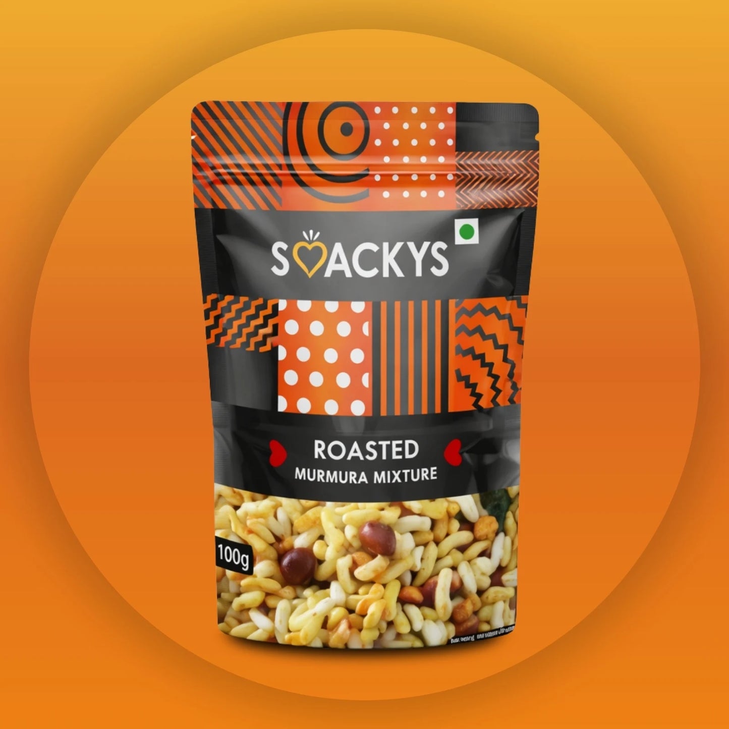 SMACKYS ROASTED MURMURA MIXTURE 100G
