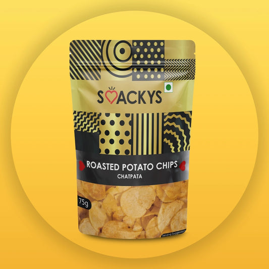 SMACKYS ROASTED POTATO CRISP CHATPATA 75G
