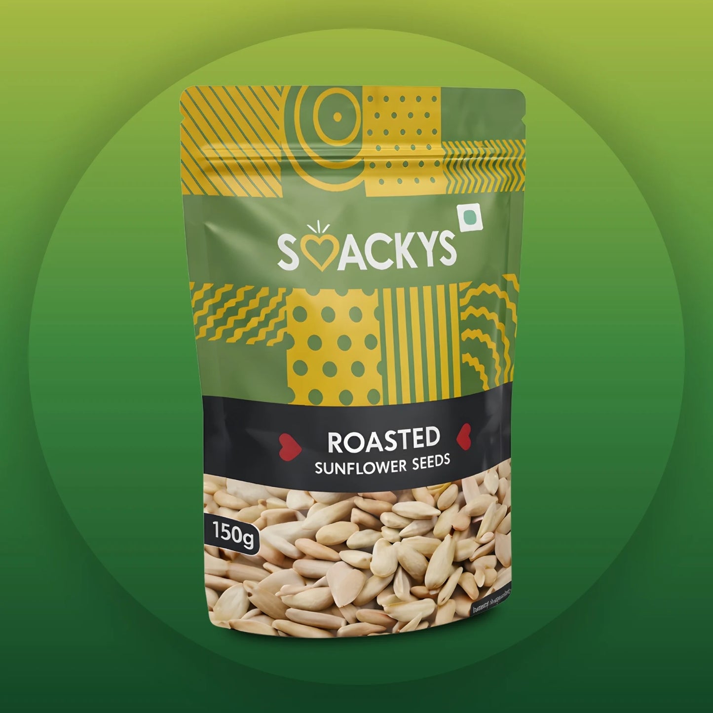 SMACKYS ROASTED SUNFLOWER SEEDS 150G