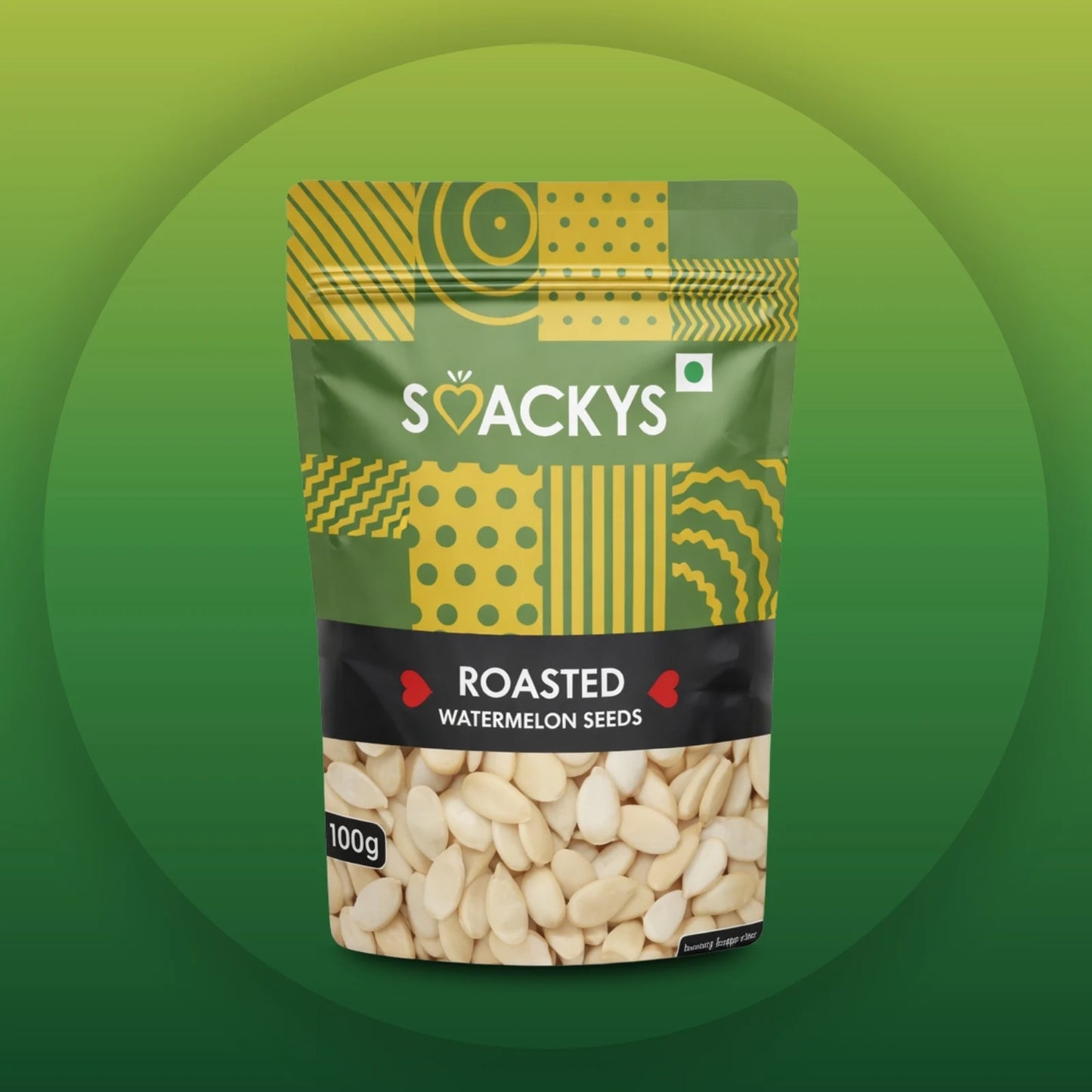 SMACKYS ROASTED WATERMELON SEEDS 100G